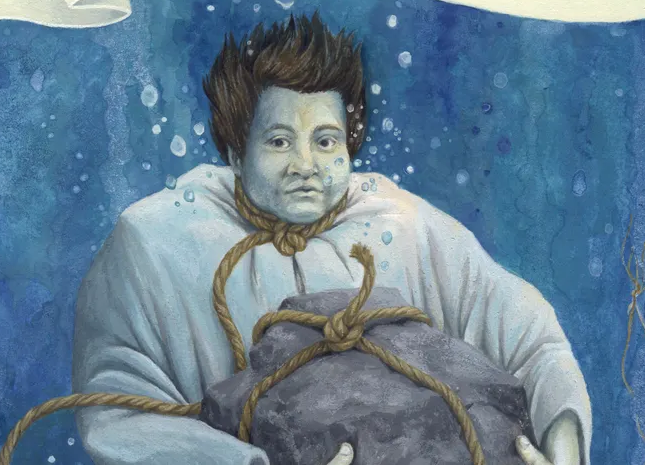 In the silence of the deep sea, I feel weightless...